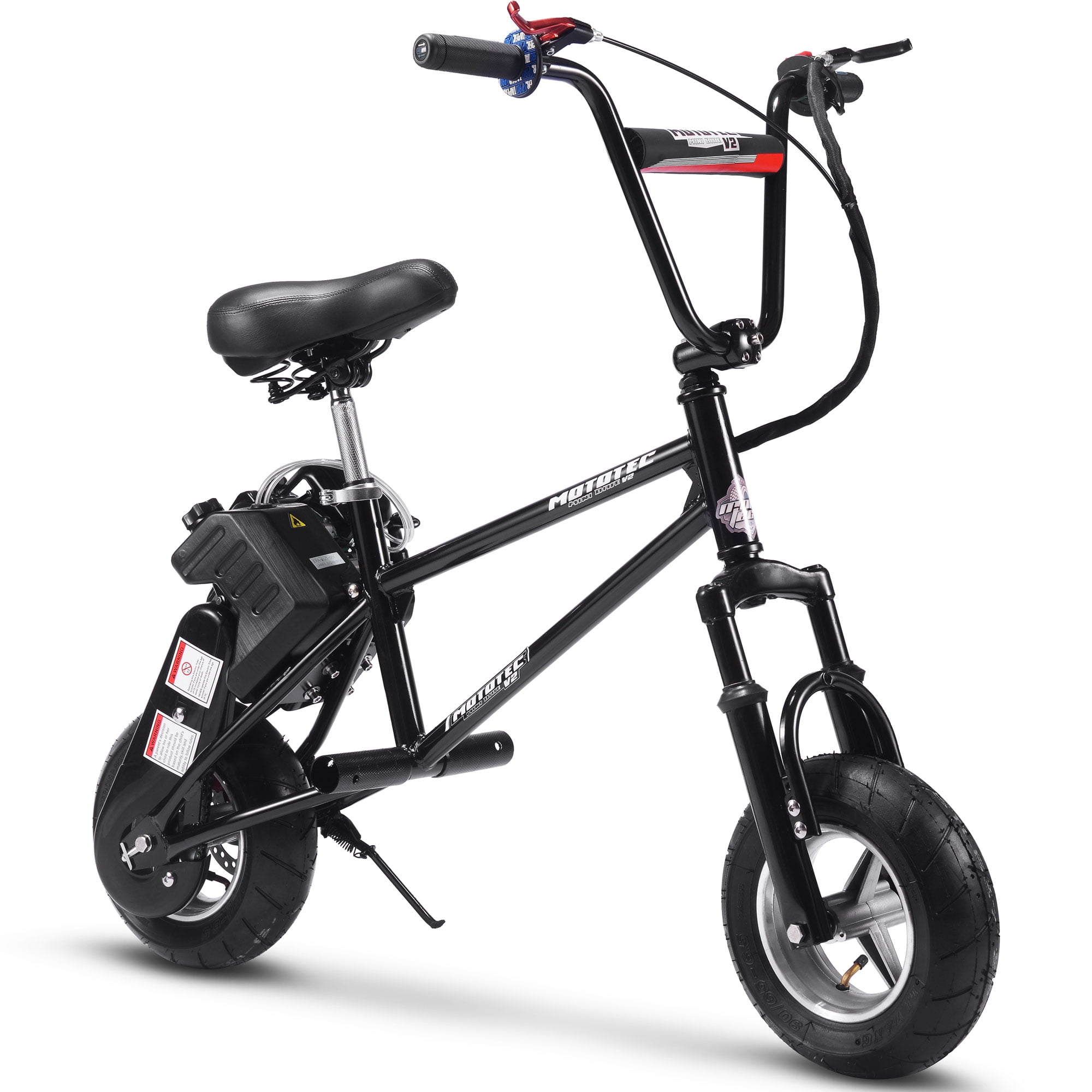 ミニバイク MotoTec 49cc Gas Mini Bike V2 Blue - Walmart.com