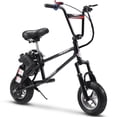 thumbnail image 1 of MotoTec 49cc Gas Mini Bike V2 Black, 1 of 6