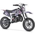 thumbnail image 1 of MotoTec 50cc Demon Kids Gas Dirt Bike 2-Stroke Motorcycle Pit Bike Purple, 1 of 4