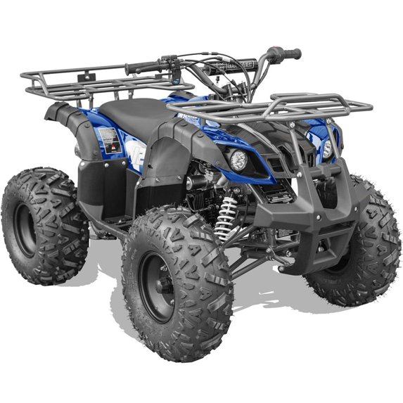 MotoTec Bull 125cc ATV with Front and Rear Racks