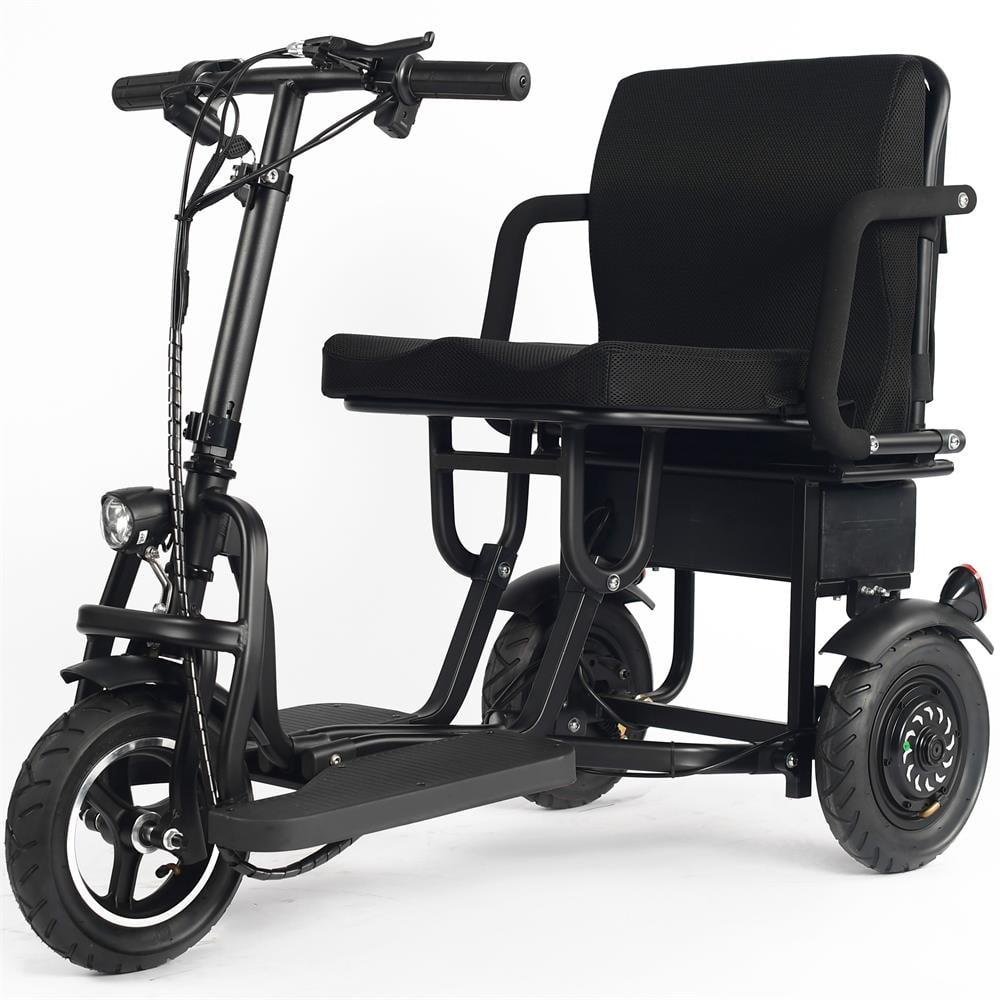 MotoTec Folding Mobility Electric Trike 48v 700w Dual Motor Lithium Black -  Walmart.com