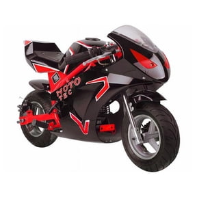 MotoTec GT 49cc Gas Powered Mini Bike, Red