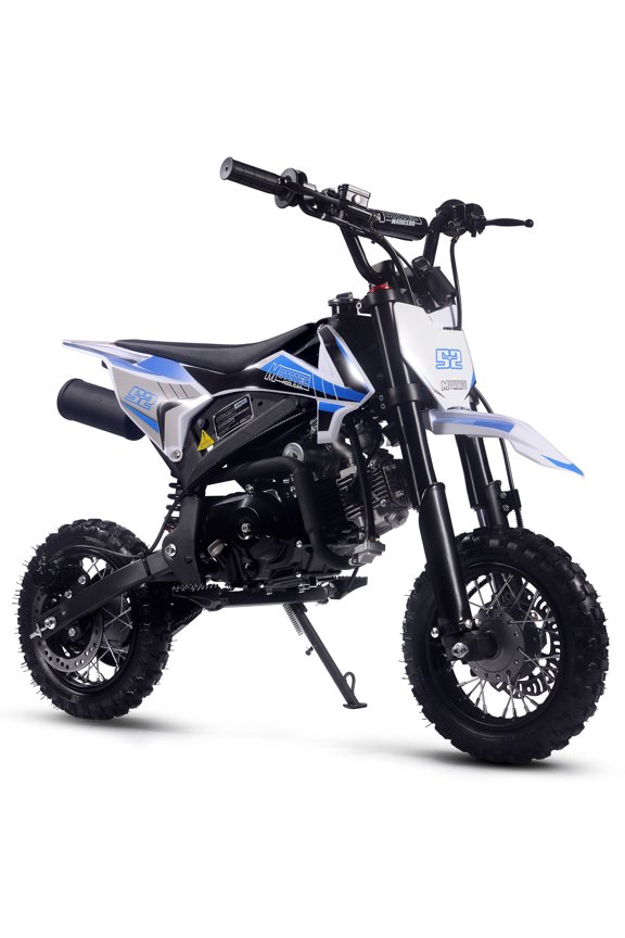 MotoTec Hooligan 71.8 cc Electric Powered Mini Bike, Multicolor