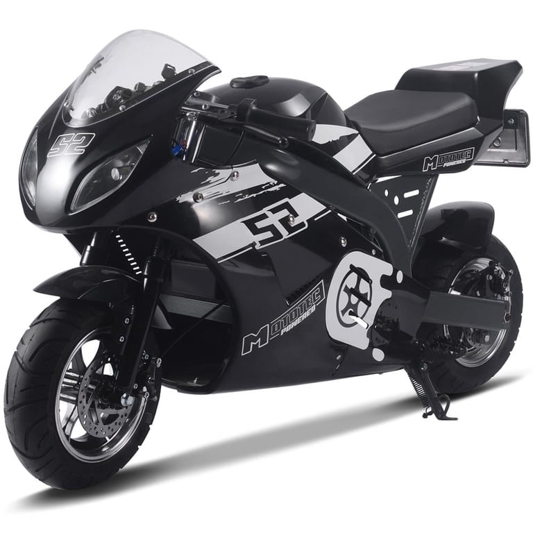 MotoTec 48V 1000W Electric Superbike for Kids, Large Ride-On