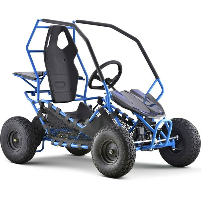 MotoTec Maverick Electric Go Kart 36v 1000w Blue