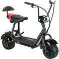 thumbnail image 1 of MotoTec Mini Fat Tire 48v 500w Electric Scooter Black, 1 of 3