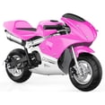 thumbnail image 1 of MotoTec Phantom Gas Pocket Bike 49cc 2-Stroke Pink, 1 of 3