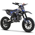 thumbnail image 1 of MotoTec Thunder 50cc 2-Stroke Kids Gas Dirt Bike Blue, 1 of 16