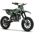 thumbnail image 1 of MotoTec Thunder 50cc 2-Stroke Kids Gas Dirt Bike Green, 1 of 16