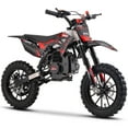 thumbnail image 1 of MotoTec Thunder 50cc 2-Stroke Kids Gas Dirt Bike Red, 1 of 16