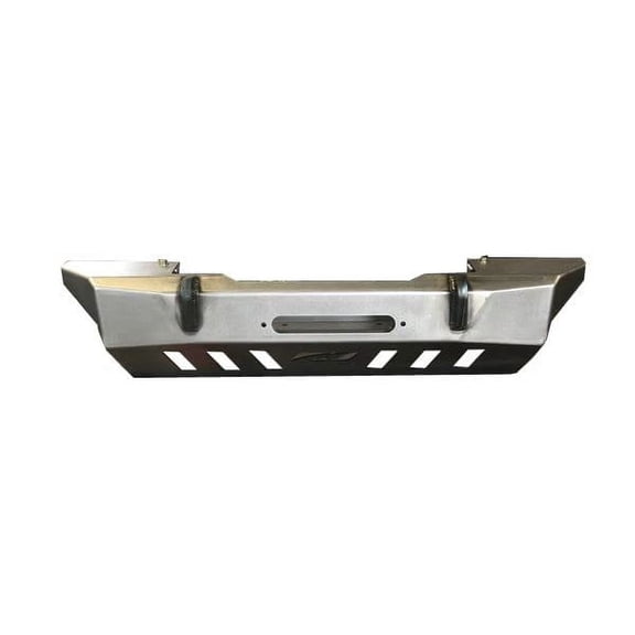 Motobilt  Automotive Crusher Series Front Bumper, Silver for JK / JKU