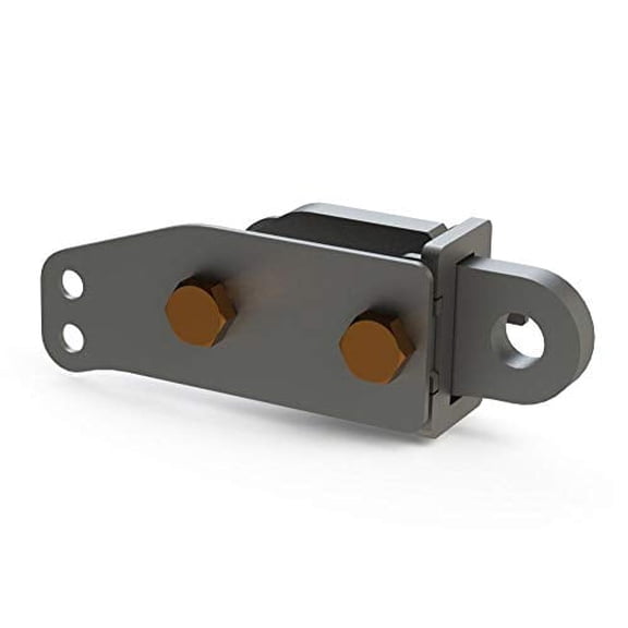 Motobilt Bolt ON Rear D-Ring Mounts, Brushed Silver, Universal Fit