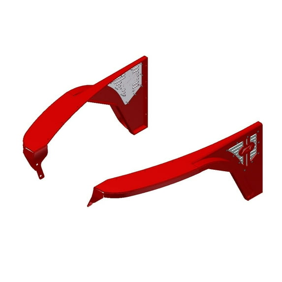 Motobilt Flat Fender Set with 2 inch Flare NO Inner Fender for TJ / LJ