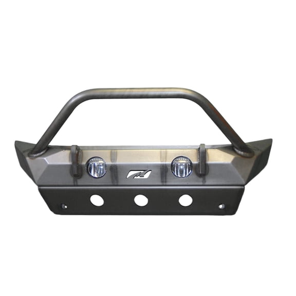 Motobilt Hammer Front Bumper w/ Bull Bar, Fog Mounts & Skid Plate for JL / JT