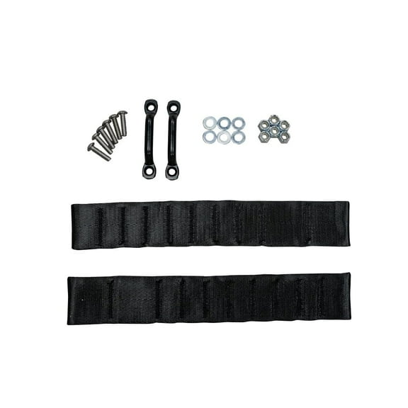 Motobilt Universal Limit Strap Kit for Half Doors, Silver Polished, 1 Pack