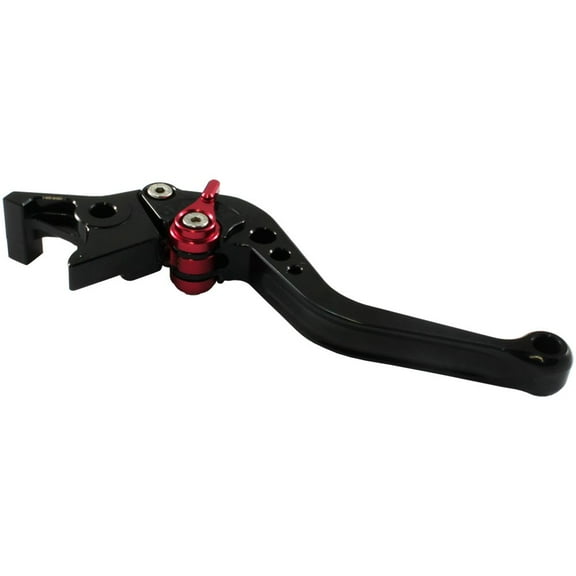 Motobrackets Adjustable Short BLACK Brake Lever Replacement SBKF18