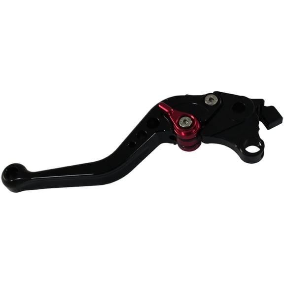 Motobrackets Adjustable Short BLACK Clutch Lever for Suzuki