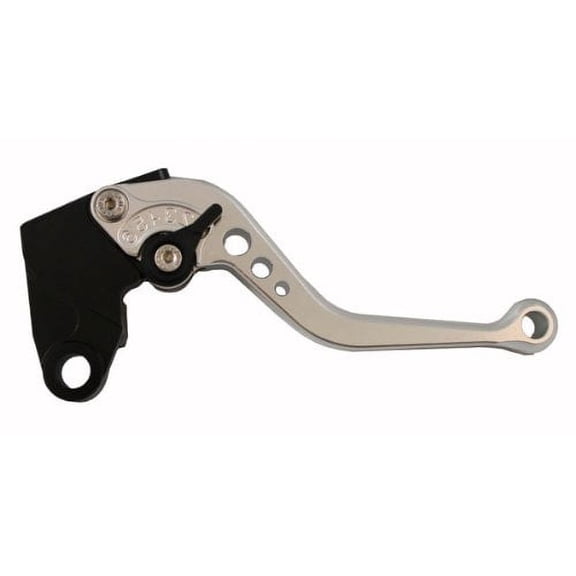Motobrackets Adjustable Short SILVER Brake Lever for Yamaha