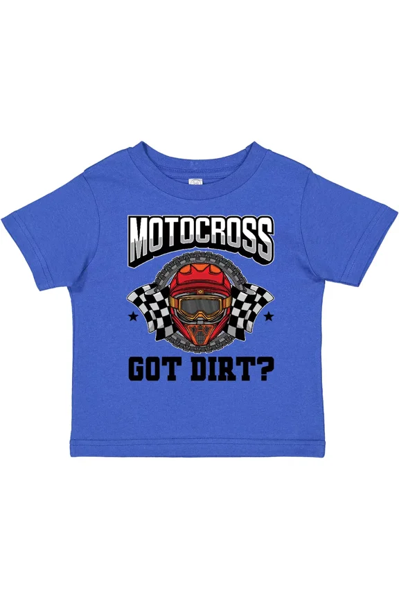 Motocross Di.Rt Biking Got Di.Rt Toddler T-Shirt Bike Race Offroad Track Baby Clothing, Cute Baby Shirt, TODDLER SHORT SLEEVE TEE BELLA CANVAS 3001T
