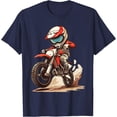 thumbnail image 1 of Motocross Dirt Bike Chibi Graphic Softstyle Unisex T-Shirt, 1 of 5