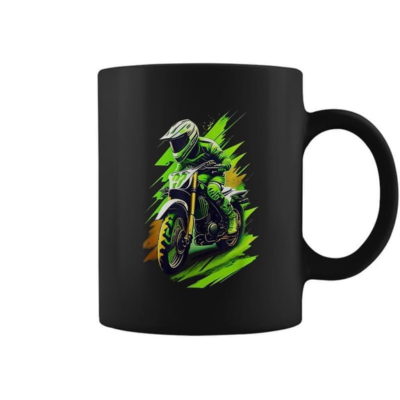 Motocross Dirt Bike Motocross Dirtbike Enduro Coffee Mugs