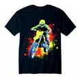 thumbnail image 1 of Motocross Dirt Bike T-Shirt Men's Graphic Print MX Racing Tee (2), 1 of 5