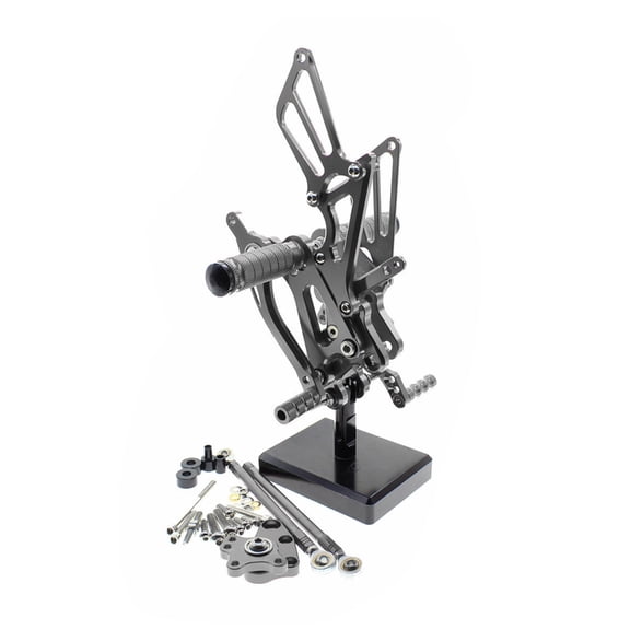 Motocross Footrests Rearset Compatible for CBR600RR 2003-2022 Mountain Cycling Rear Set Adjustable Foot Pegs Rest Pedal