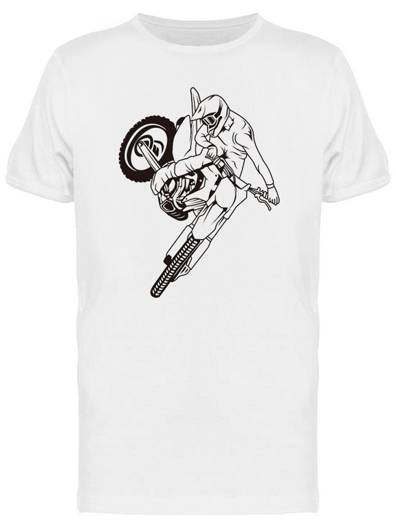 Motocross Freestyle T-Shirt Men -Image by Shutterstock, Male Small