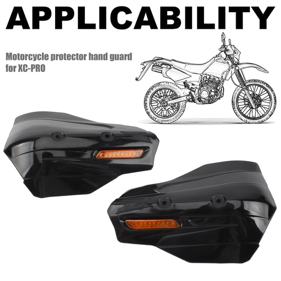 Motocross Handguard Hand Guard With Light For KTM XC SX EXC XCW Motorcycle Pit Bike Handlebar Protection
