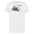 thumbnail image 1 of Motocross Race In Dotted Art T-Shirt Men -Image by Shutterstock, Male Large, 1 of 4