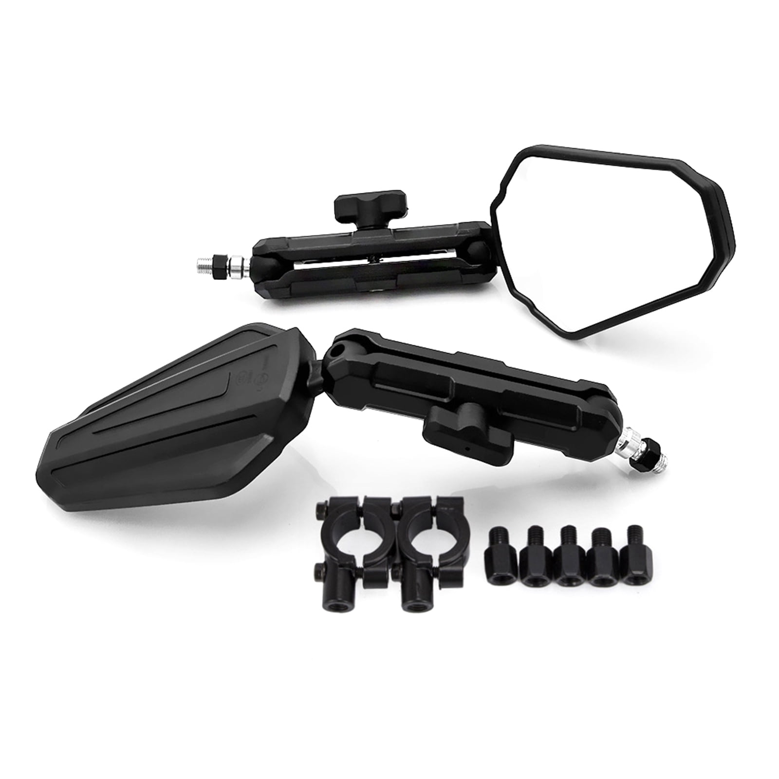 Motocross Rear View Bike Reflectors Handlebar Mount Clamp Enhancing ...