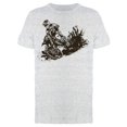 thumbnail image 1 of Motocross Rider On Dirt Tee Men's -Image by Shutterstock, 1 of 1