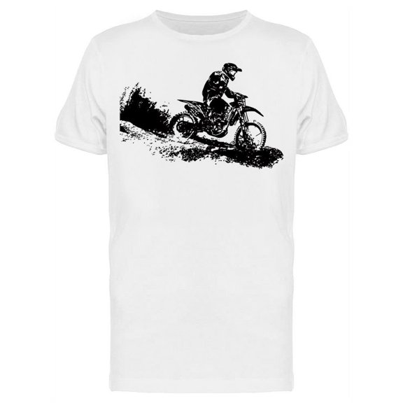 Motocross Rider T-Shirt Men -Image by Shutterstock, Male XX-Large
