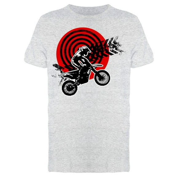 Motocross T-Shirt Men -Image by Shutterstock, Male Medium
