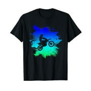 Motocross and Dirt Bike T-Shirt Black Tee For Off Road