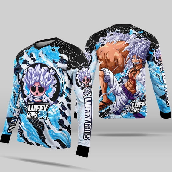 Motocycle Jersey Anime Long Sleeve Shirts Bike Motocross Riding Jerseys