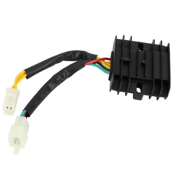 Motocycle Scooter 3 Pin Voltage Regulator Rectifier with 2 Plugs for Honda CBT125 CG