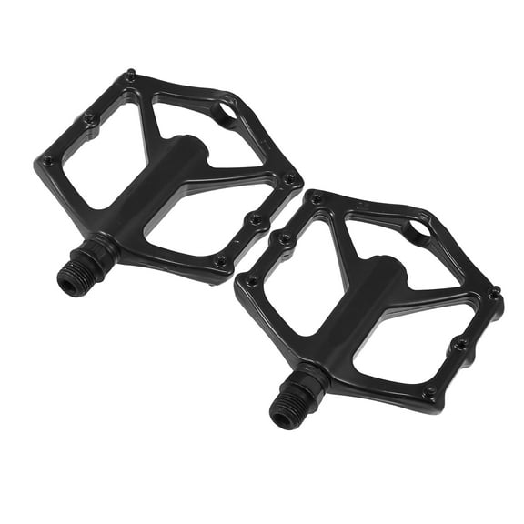 Motoforti 1 Pair Aluminum Alloy Bicycle Pedal Rear Foot Peg Black Fit 9/16 Inch Axles