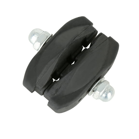 Motoforti 1 Pair Bike Brake Pads Bicycle Block Shoes Pads Mountain Bike MTB 45mm Black