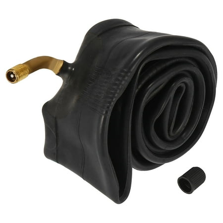 Motoforti 14x2.125 Bike Inner Tube 32mm American Type Valve Black Butyl Rubber Bicycle Wheel