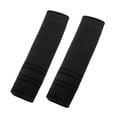 thumbnail image 1 of Motoforti 2 Pcs Microfiber Car Shoulder Seatbelt Pad Covers Universal Black 27x6.5cm, 1 of 7