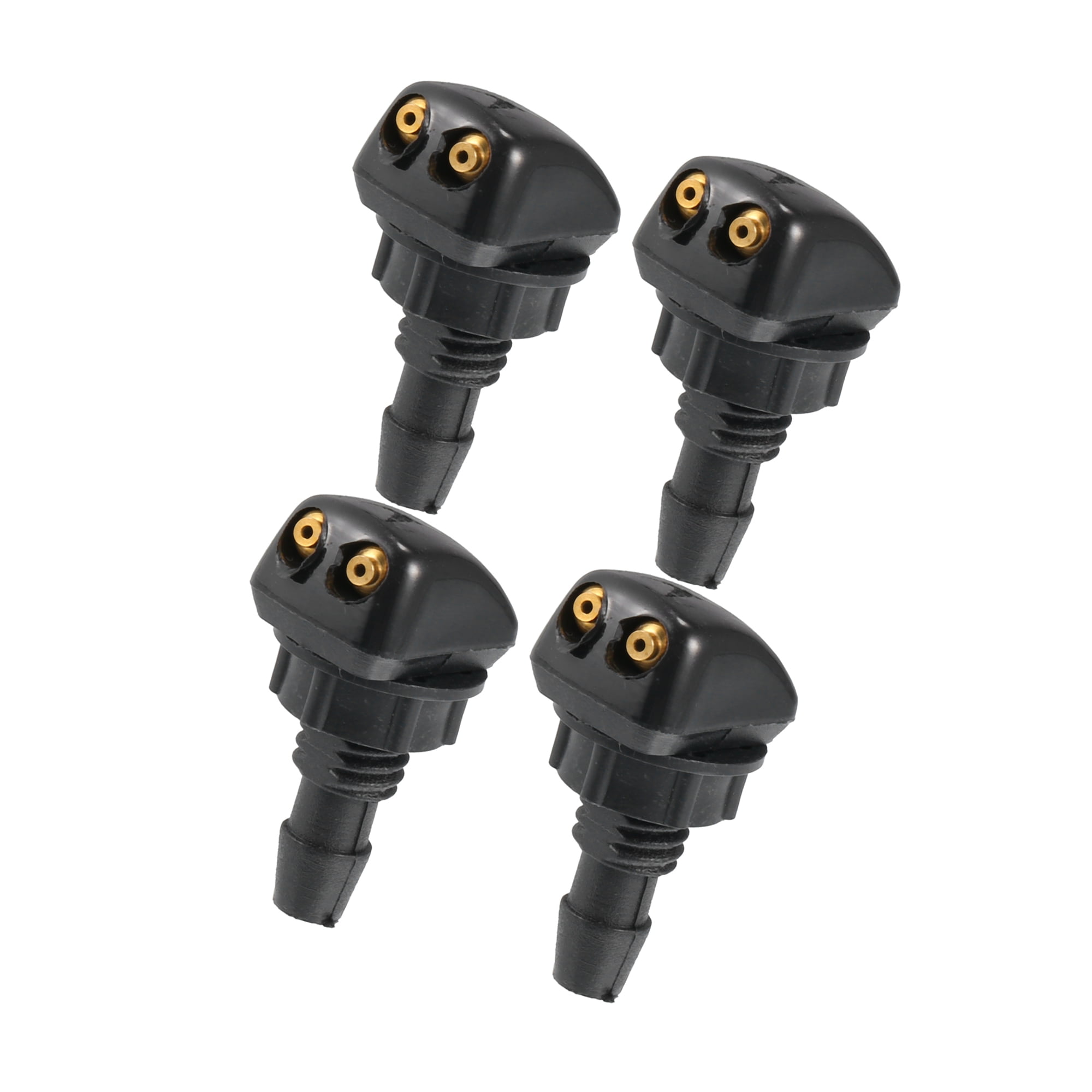 Set of 2 Single Hole Windshield Washer Nozzle Front Fits