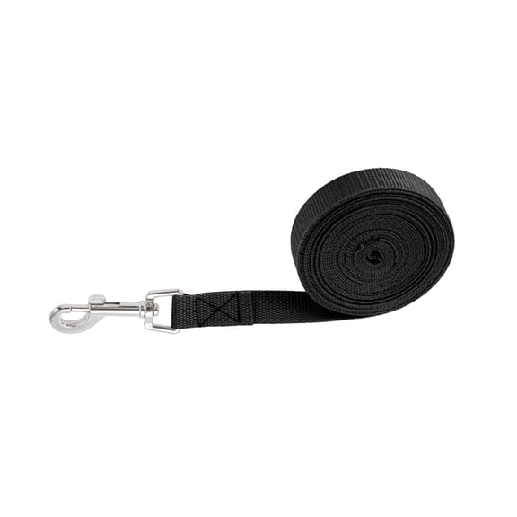 Motoforti Training Dog Leash 16.4ft Long for Small Medium Dogs Puppy Lead Training Black