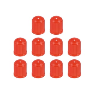 4x Red LED Tire Valve Stem Caps - Auto Wheel Accessories, Waterproof, Easy Install, Universal Fit 5 thumbnail image