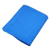 Motoforti Waterproof Tarp 16 x 20ft  Sun Blocking Protective Cover for Camping Blue Orange