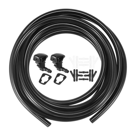 Motoforti Windshield Washer Nozzle Kit 25815793 for Cadillac CTS with 3 Meter Washer Fluid Hose 1 Set