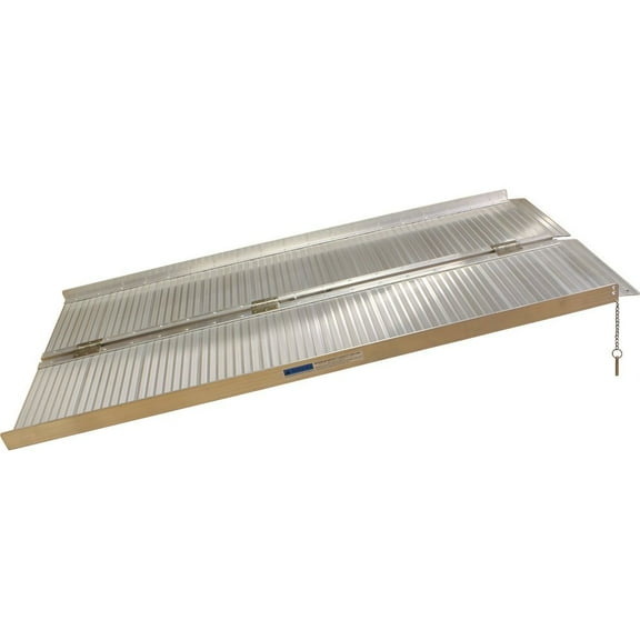 Motogroup 6 Foot Long Portable Folding Aluminum Wheelchair Ramp?