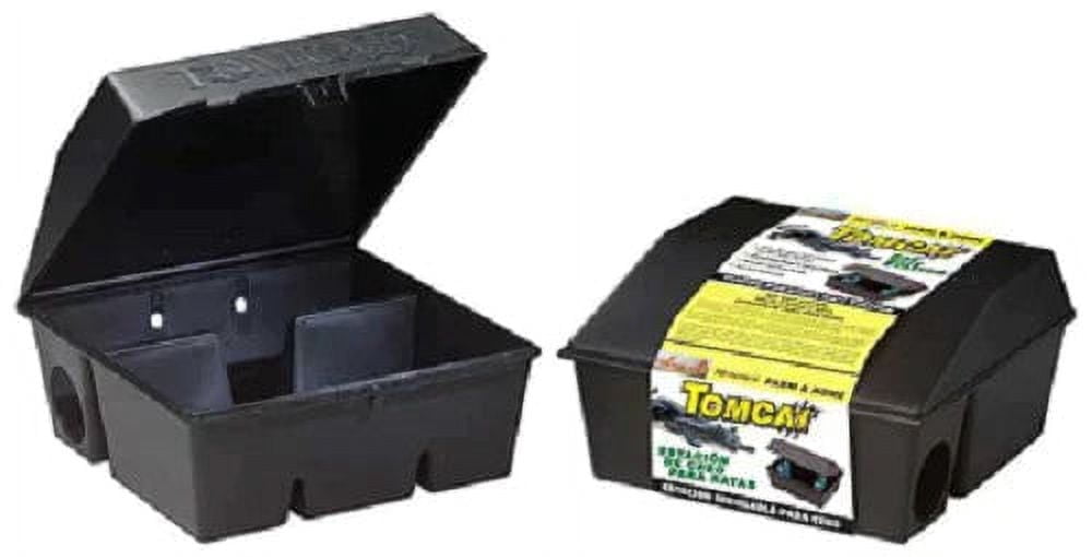 Motomco 33450 Tomcat Professional Empty Rat Bait Feeding Station - Quantity of 8