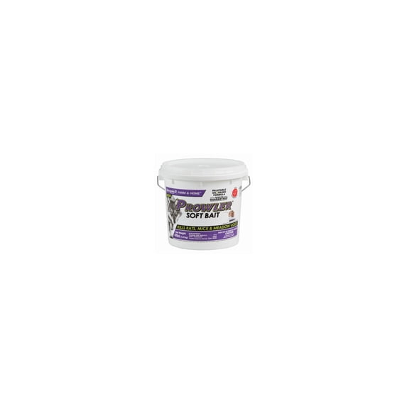 Motomco Farm & Home 31544 Prowler Mice & Rat Killer Soft Bait, 4 Lb. Pail - Quantity 1