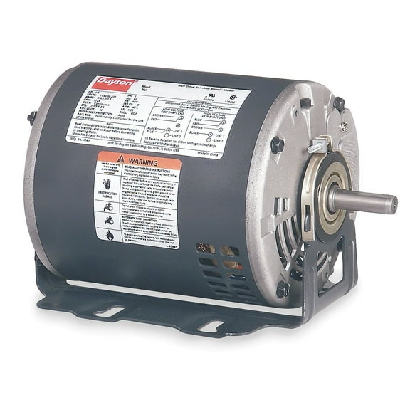 Motor, 1/3 HP, Split Ph, 1725 RPM, 115 V